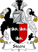 English Coat of Arms for the family Steer (e)