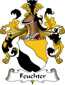 German Wappen Coat of Arms for Feuchter