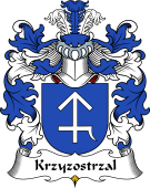 Polish Coat of Arms for Krzyzostrzal