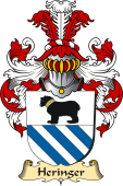 v.23 Coat of Family Arms from Germany for Heringer