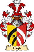 v.23 Coat of Family Arms from Germany for Hayd