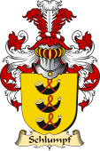 v.23 Coat of Family Arms from Germany for Schlumpf