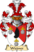 v.23 Coat of Family Arms from Germany for Wiedner