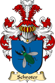 v.23 Coat of Family Arms from Germany for Schroter