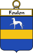 French Coat of Arms Badge for Foulon