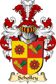 v.23 Coat of Family Arms from Germany for Scholley