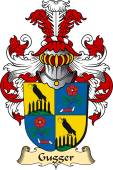 v.23 Coat of Family Arms from Germany for Gugger