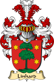 v.23 Coat of Family Arms from Germany for Linhard