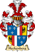 v.23 Coat of Family Arms from Germany for Heckenberg