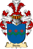 v.23 Coat of Family Arms from Germany for Steitz