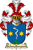 v.23 Coat of Family Arms from Germany for Schnellmann