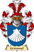 v.23 Coat of Family Arms from Germany for Grimmel