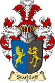 v.23 Coat of Family Arms from Germany for Starkloff