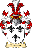 v.23 Coat of Family Arms from Germany for Roepert