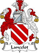 English Coat of Arms for the family Lancelot