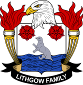 Coat of arms used by the Lithgow family in the United States of America