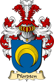 v.23 Coat of Family Arms from Germany for Pfordten