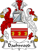 English Coat of Arms for the family Dashwood