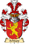 v.23 Coat of Family Arms from Germany for Schlapp