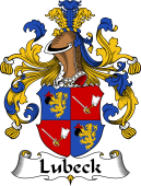 German Wappen Coat of Arms for Lubeck