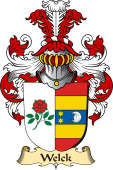v.23 Coat of Family Arms from Germany for Welck