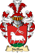 v.23 Coat of Family Arms from Germany for Steffan