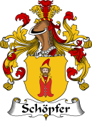 German Wappen Coat of Arms for Schöpfer