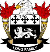 Coat of arms used by the Long family in the United States of America