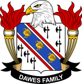 Coat of arms used by the Dawes family in the United States of America