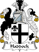 English Coat of Arms for the family Haddock