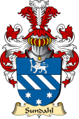 v.23 Coat of Family Arms from Germany for Sundahl