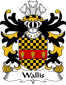 Welsh Coat of Arms for Wallis (of Llan-arth, Monmouthshire)