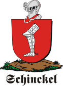 German shield on a mount for Schinckel