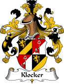 German Wappen Coat of Arms for Klocker