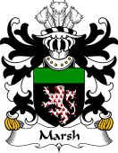 Welsh Coat of Arms for Marsh (of Flint)