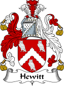 English Coat of Arms for the family Hewitt