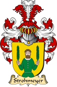 v.23 Coat of Family Arms from Germany for Strohmeyer