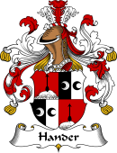 German Wappen Coat of Arms for Hander