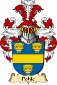 v.23 Coat of Family Arms from Germany for Pohle