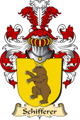 v.23 Coat of Family Arms from Germany for Schifferer