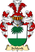 v.23 Coat of Family Arms from Germany for Schlenk