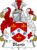 English Coat of Arms for the family Bland