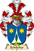 v.23 Coat of Family Arms from Germany for Schilcher