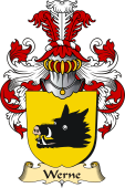 v.23 Coat of Family Arms from Germany for Werne