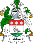 English Coat of Arms for the family Lubbock