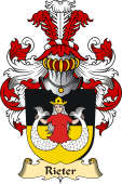 v.23 Coat of Family Arms from Germany for Rieter