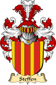 v.23 Coat of Family Arms from Germany for Steffen