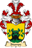 v.23 Coat of Family Arms from Germany for Stumpe