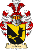 v.23 Coat of Family Arms from Germany for Spieler