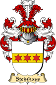 v.23 Coat of Family Arms from Germany for Steinhaus